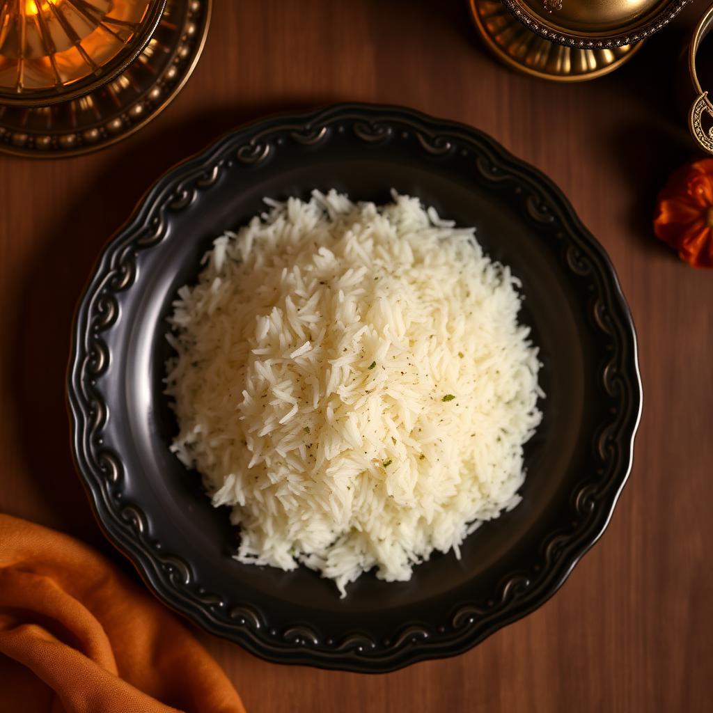 Steamed rice